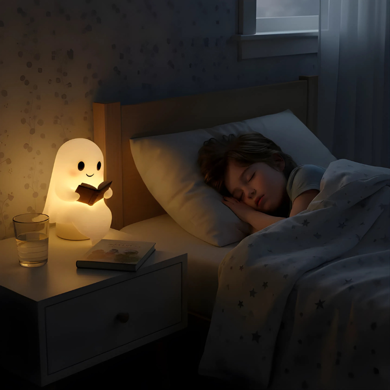 Nacht Spook – Het schattige spooklampje dat warmte en licht brengt