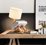 Woodie| Wooden Creative Table Lamp