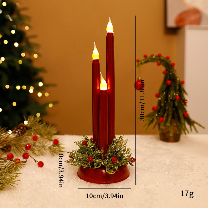 Classic Glow LED Kerstkaars