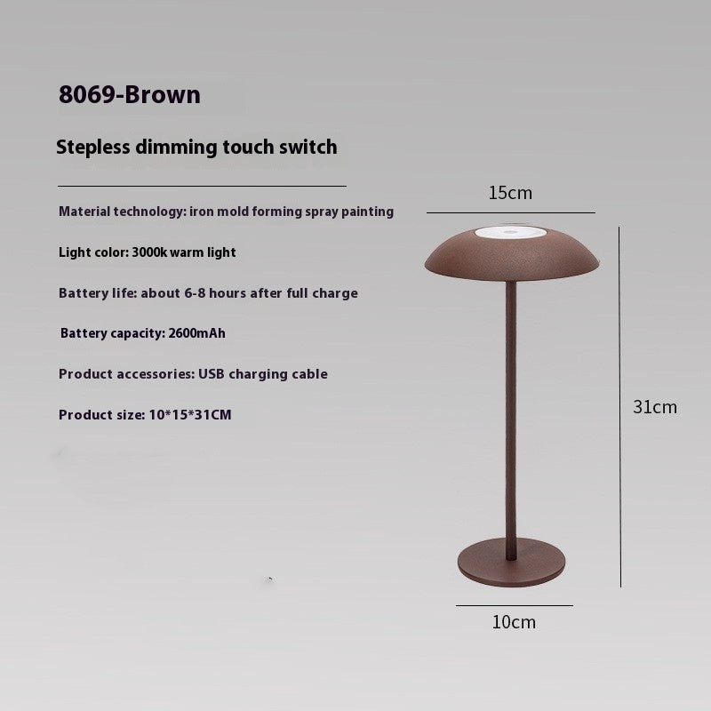 Dimming Touch Atmosphere Lamp – Oplaadbare en Dimbare Sfeerverlichting